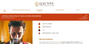 site web formation vin